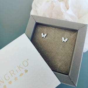 Cercei Fluturi, Argint 925 rodiat