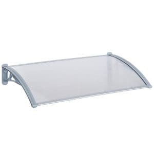 Copertina in PVC Outsunny, Rezistenta, Aluminiu, 140x70x21cm | AOSOM RO