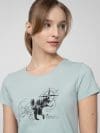 Tricou regular din bumbac organic pentru femei