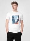 Tricou regular cu imprimeu pentru bărbați