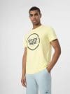 Tricou regular cu imprimeu pentru bărbați