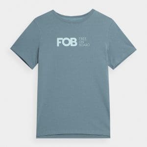 Tricou regular din bumbac organic pentru femei