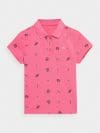 Tricou polo neted pentru fete