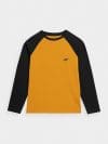 Tricou cu mânecă lungă neted pentru băieți