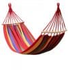 Hamac ROSU cu bara de lemn 80×200 din bumbac