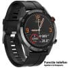 Ceas smartwatch L13, Senzori Monitorizare, Bluetooth, Afisare Notificari, Functie Telefon-Apelare, Black