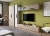 Living Pati 080 – Mobila Sufragerie Stejar + Alb