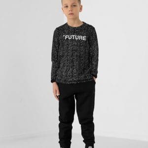 Pantaloni jogger de molton pentru băieți