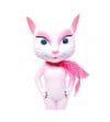 Pisicuta vorbitoare Talking Angela ROZ cu sunete si lumini – 30 cm