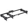 HomCom cadru antrenament bicicleta, 49x16x82-130cm, negru | AOSOM RO