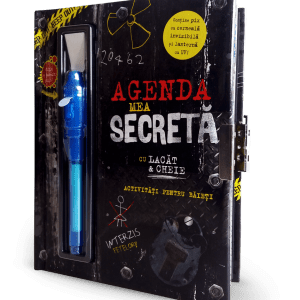 Agenda mea secretă cu lacăt și cheie