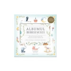 Albumul Bebelusului. Cele mai frumoase amintiri din primul an de viata al copilului meu + 24 de cartonase cu evenimente importante
