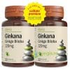 Pachet Ginkana Ginkgo Biloba 120mg 30cpr+30cpr