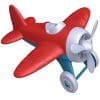 Avion din plastic reciclat – Aripi roșii, 22 x 23 cm