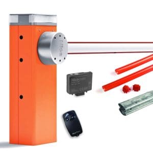 Bariera completa acces stradal Nice LBAR 8M, 400 Nm, 24 V