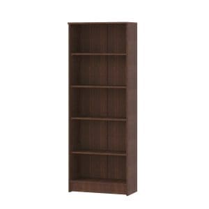 Biblioteca Flint, 4 Polite, Wenge, 70 x 32 x 200 cm