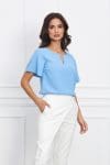 Bluza LaDonna bleu vaporoasa