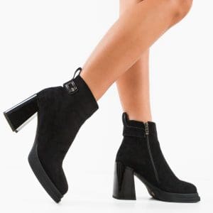 Botine dama Barthanes Negre