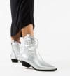 Botine dama Lexzyna Argintii