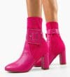Botine dama Lyla Fuchsia