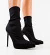 Botine dama Scarl Negre 2