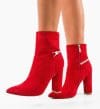 Botine dama Zaire Rosii