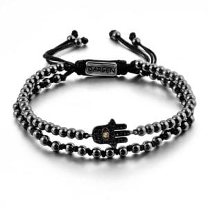 Bratara Anaitis Black din pietre semipretioase DRGB0112 DarGen