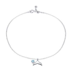 Bratara de glezna din argint Mermaid’s Tale