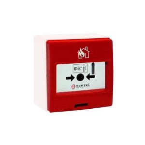 Buton de incendiu adresabil Bentel MCP-5A, 15 – 30 Vcc