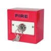 Buton de incendiu conventional cu cheie electrica KAC WR9101-SB K20SRS, NC/NO