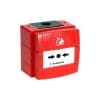 Buton de incendiu conventional rezistent la intemperii Hochiki CDX WCP-1A, aplicatii marine IP67, ABS rosu