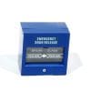 Buton iesire de urgenta Headen BU-04, PVC, aparent, albastru