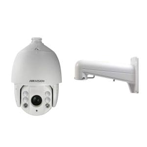 Camera supraveghere Speed Dome IP Hikvision Ultra Low Light DS-2DE7225IW-AE, 2MP, IR 150 m, 4.8 – 120 mm + support, auto tracking