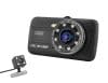 Camera Video Auto Novatek T800 Dubla 8 Led-uri Nightvision tip LED FullHD 12MPx si Display 4 inch
