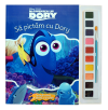 În căutarea lui Dory. Să pictăm cu Dory. Carte de colorat cu pensulă și acuarele