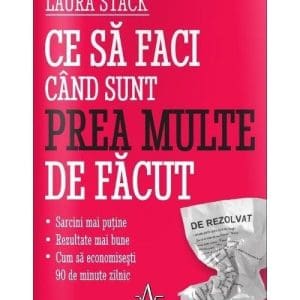 Ce sa faci cand sunt prea multe de facut