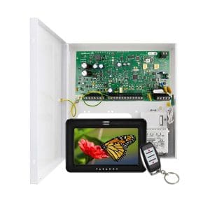 Centrala alarma antiefractie wireless Paradox Magellan MG5050+TM50+REM15, 32 zone, 2 partitii, 256 evenimente