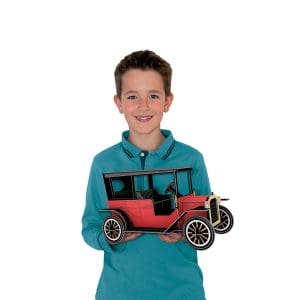 Călătorește, învață și explorează. Construiește un automobil 3D