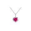 Colier din argint Heart and Wings