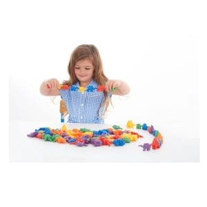 Set de 96 de cămile colorate pentru activități matematice