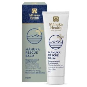 Manuka Rescue Balm – Cremă reparatoare cu 30% miere de Manuka – pentru piele aspră, crăpată – 50 ml