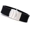 Curea Ceas Silicon Neagra Inchidere Deployant 20mm 22mm 24mm
