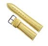 Curea De Ceas Din Piele Galbena Imprimeu Sarpe 12mm – 22mm