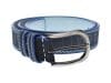 Curea LA GALERE albastra, 29616, din piele intoarsa
