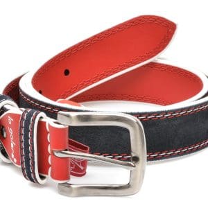 Curea LA GALERE bleumarin, 0971640, din piele intoarsa
