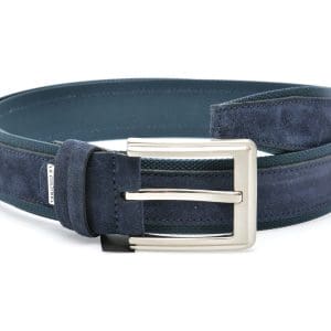 Curea LE COLONEL bleumarin, 4078, din nabuc
