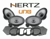 Pachet difuzoare auto Hertz Uno dedicat Kia Rio (2011 – 2020)