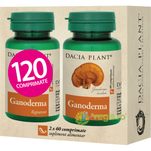 Pachet Ganoderma 60cpr+60cpr