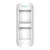 Detector de miscare wireless exterior PIR Ajax MotionProtect Outdoor WH, 15 m, 90 grade, pet immunity, antimasking, 868 MHz, RF 1700 m
