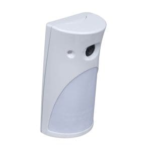 Detector de miscare wireless dual PIR cu camera HoneyWell Resideo Videofied IMVA200, 12 m, 90 grade, IR 7 m, pet immunity, 868 MHz